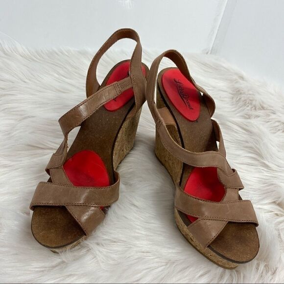 Lucky Yulia Wedge Bombay Sandals - Picture 1 of 7